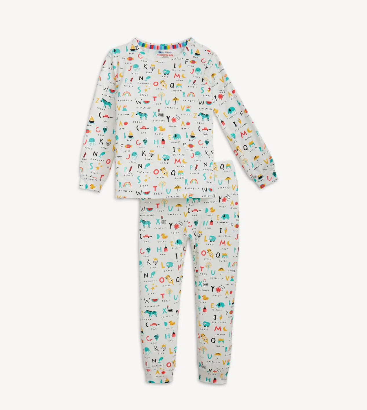 ABC Modal Pajama Set | Kinder Home